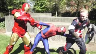 SPIDER-MAN: Spider-Verse meets AVENGERS (Real Life Superhero Movie) TheSeanWardShow
