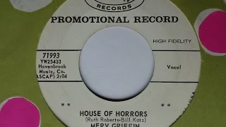 Original 1962 pressing.  MERV GRIFFIN House of Horrors   музыка из мультфильма  малыш и карлсон