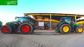 AgriFOCUS 5: JOHN DEERE 8R 410 vs FENDT 942 VARIO vs CASE IH MAGNUM 400! TUG OF WAR: WHAT A FIGHT!