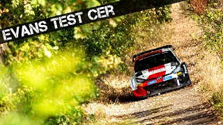 Central European Rally 2023 I Evans Test I WRC