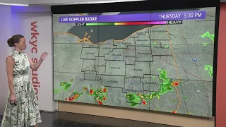 Cleveland weather forecast: Scattered rain and thunderstorms expected as heat and humidity lingers