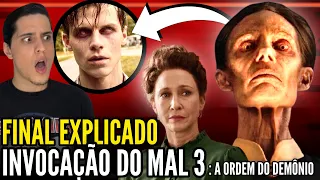 Invocação do Mal 3: A Ordem do Demônio | FINAL EXPLICADO (A Ocultista e a Reviravolta)