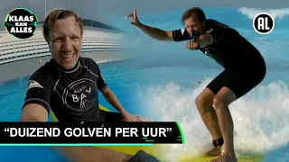 SURFEN TUSSEN DE BERGEN // Kan Klaas 10 seconden op een golf surfen zonder de zee? Stap 3