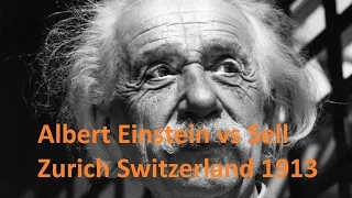 Albert Einstein vs Sell 1913 Zurich Switzerland - Einstein's first recorded chess game