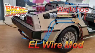 Build the Back To The Future Delorean EL Wire mod