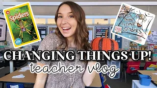 Vlog #4 || DAYS IN MY TEACHER LIFE || spider week, reading activities, persuasive writing and more!