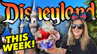 WHATS HAPPENING AT DISNEYLAND THIS WEEK! Shopping + New Merchandise, Construction, Crowds & Food!