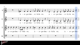 Choir/chór A. Bruckner - Locus Iste - Bass + score