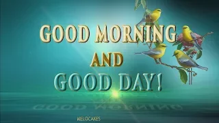 🎶💗 Good Morning and Good Day🎶💗4K Animation Greeting Cards