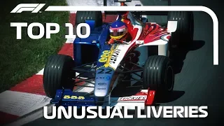 Top 10 Unusual Liveries in F1