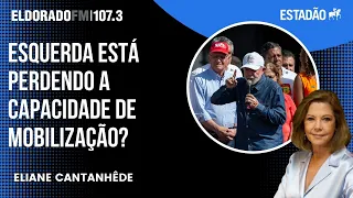 Eliane Cantanhêde: "Movimento sindical, PT e Lula não têm a mesma capacidade de mobilização"