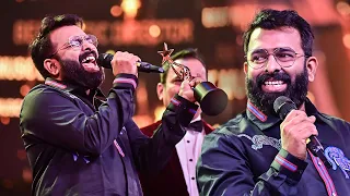 Santhosh Narayanan rocks on stage with Rakita Rakita after winning "Best Music Director" for Karnan