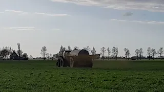 boven gronds urine +water uitrijden