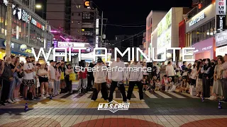 [16th 유닛평가] Wait a Minute - J Blaze | 원우팀 | 홍대버스킹