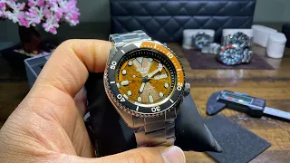 Seiko has done it again ! Unboxing Seiko 5 Sonar Dial SRPJ47 Stunning Brown Dial.