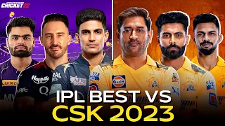 BEATING DHONI'S CSK WITH IPL 2023 BEST XI | CRICKET 22