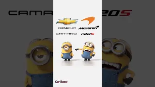 chevrolet Camaro VS  Mclaren 720s tiktok compilation minions style#tiktok #funny #foryou #trending