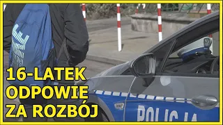 LEGNICA. 16-latek odpowie za rozbój