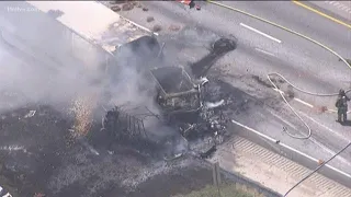 4 dead after fiery crash on I-75