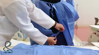 Donning Sterile Gown and Gloves