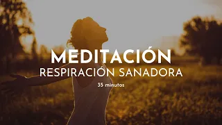 MEDITACIÓN SANADORA 🌼 3 5 minutos RELAJACIÓN profunda | Respiración consciente Gabriela Litschi