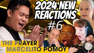 2024 NEW REACTIONS #6 | Marcelito Pomoy sings The Prayer by Celine Dion & Andrea Bocelli Compilation