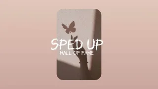 Hall of fame- The Script & will.i.am(sped up)