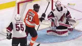 Sean Couturier Goal - Philadelphia Flyers vs Arizona Coyotes 10/30/17