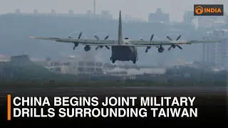 China begins joint military drills surrounding Taiwan | DD India News Hour
