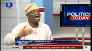 Politics Today: 'Catch And Shoot Corrupt Public Officers', Ogunlewe Advises Pt.3