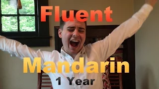 How I Learned Fluent Mandarin in One Year