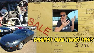 This Bank Repo ***$3000*** Toyota Supra Turbo is the cheapest MKIV EVER that got away