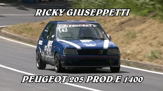 HILLCLIMB SALITA COPPA PAOLINO TEODORI 2021 / RICKY GIUSEPPETTI / PEUGEOT 205 PROD.E 1400