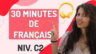 DIALOGUES EN FRANÇAIS Niveau C2 - [30 min.] (avec PDF!) 🎧