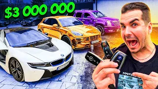 ОБЗОР ГАРАЖА MAGIC FIVE НА 3000000$... *** ТАЧКИ М5 КРУЧЕ МАШИН А4 ***