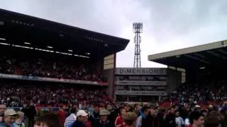 Barnsley FC Pitch Invasion 2011 Oakwell