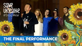 The final performance of all artists. Charity telemarathon Save Ukraine – #StopWar