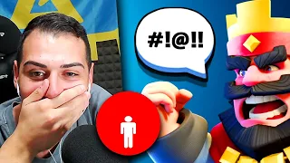 REAGISCO al MIO PRIMO VIDEO di CLASH ROYALE! [VM18]