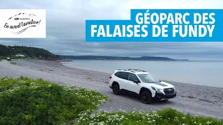 Géoparc des Falaises de Fundy - Subaru en Avant L'aventure