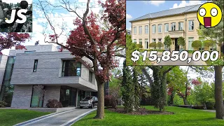 Luxury Homes on Forest Hill Road | Toronto Walk (May 2022)