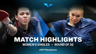 Highlights | Yousra Helmy vs Margaryta Pesotska | WS R32 | WTT Contender Nova Gorica 2022