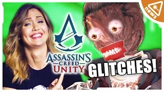 HYSTERICAL Glitches in Assassin's Creed Unity! (Nerdist News w/ Jessica Chobot WTFridays)