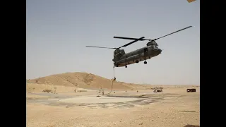 ROKARMY Specialforce Desert Fastroop training POV - MH-47