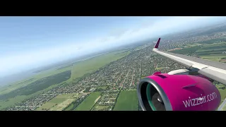 WizzAir a321 NEO takeoff