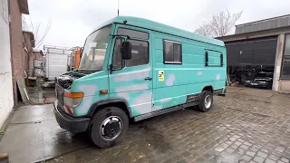Mercedes Vario 614D restauration (in -progress video)