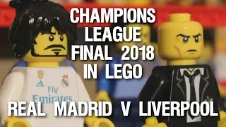 Champions League Final 2018 in LEGO (Real Madrid v Liverpool)