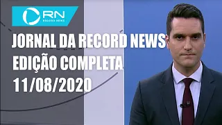 Jornal da Record News - 11/08/2020