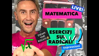 Espressioni con RADICALI! radicali esercizi, proprietà dei radicali, radicali espressioni