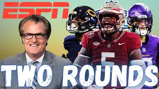 Mel Kiper's TWO ROUND 2024 NFL Mock Draft | Mock the Mock