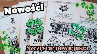 Ekspres Losy Lotto 🎲 Nowość! 10 losów Czterolistna Koniczynka 🍀 W sumie to się tego spodziewałem 😂